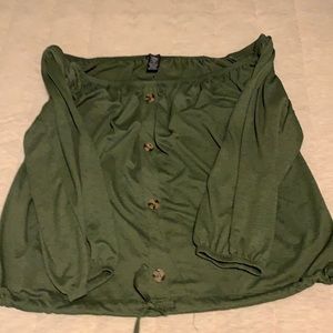 Off the shoulder top